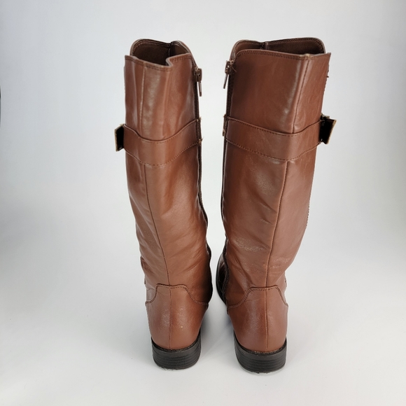 Marbella Camel Riding Boots - Knee High Boot- Size 7 - Picture 3 of 9